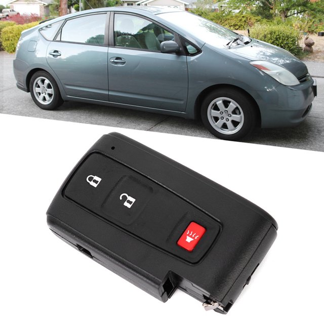 Reemplazo de la caja de la llave del automóvil, caja de la llave del automóvil con control remoto de 3 botones, cubierta de la llave del automóvil diseñada a medida