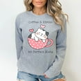 thumbnail image 3 of Cute Cats Coffee and Kitties My Perfect Blend Valentine Sweatshirt, 3 of 11