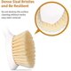 thumbnail image 4 of Dish Brush with Bamboo Handle and Built-in Scraper - Scrub Brush for Pans, Pots, Kitchen Sink Cleaning, Pack of 2, 4 of 5