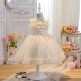 thumbnail image 2 of Edvintorg 18M-7Y Baby Girl Dresses Clearance Girl Summer Wedding Princess Dress Party Pageant Kids Dresses For Girls Dresses Vestido Infantil, 2 of 5