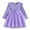 4-Purple, variant on ZTKWD Princess Dress for Girls Sequin Tulle Sparkle Wedding Pageant Dresses Princess Birthday Prom 2-6Y Dress up for Girls