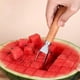 thumbnail image 3 of Juego de sacabolas de melón y cuchillo para trinchar frutas de acero inoxidable | Cuchara para helado de sandía y melón | Herramienta de cocina para hacer postres de ensalada de frutas, 3 of 3