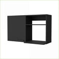 thumbnail image 3 of Wall Mounted Storage Cabinet, 2 Door Stackable with 2 Side Shelves | White | Engineered Wood, 3 of 10