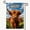 A, variant on XaaKee Garden Flags, Funny Farm Portrait Highland Cow Summer Garden Flag, Double-Sided High-Quality White Linen Yard Flags, Welcoming Artwork Decor, 12x18Inch