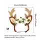 thumbnail image 2 of Gorro De Asta De Perro, Diadema De Reno Ajustable Para Mascotas, Gorro De Navidad Cómodo Para Mascotas, Diadema De Asta Decorativa Compacta, Ligera Para El Hogar De Mascotas Methold PT001662-02, 2 of 6