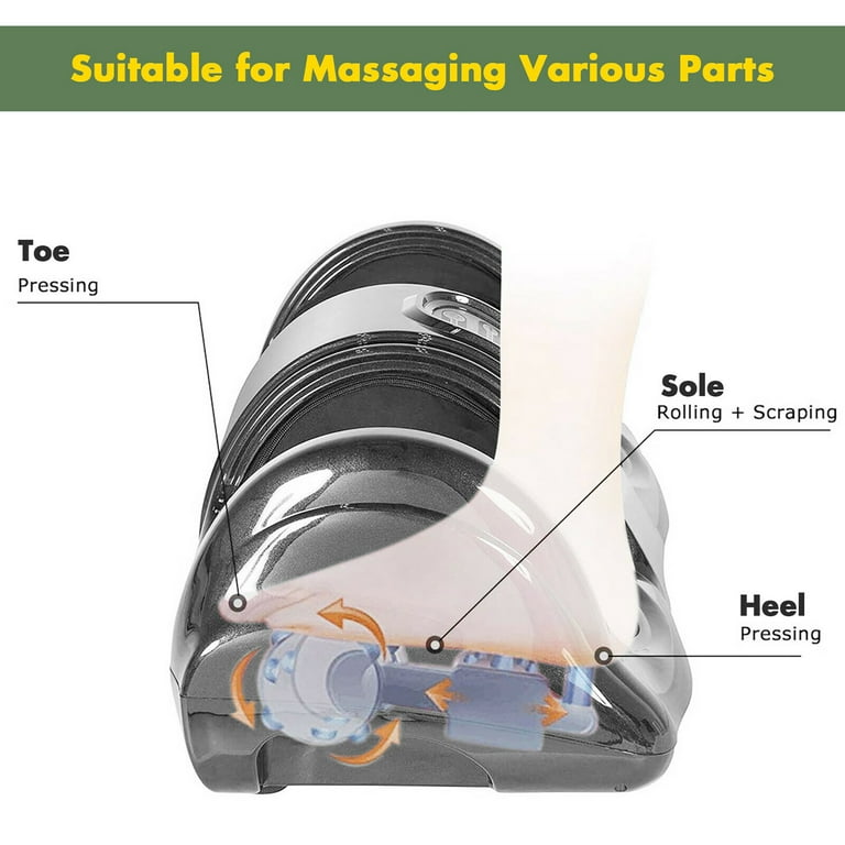Costway Shiatsu Foot Massage Machine - Kneading and Rolling Costway Shiatsu Foot Massage Machine - Kneading and Rolling