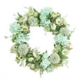 thumbnail image 1 of Corona de flores artificiales para colgar en la puerta del hogar, decoración para bodas y fiestas. Los 40cm, 1 of 6
