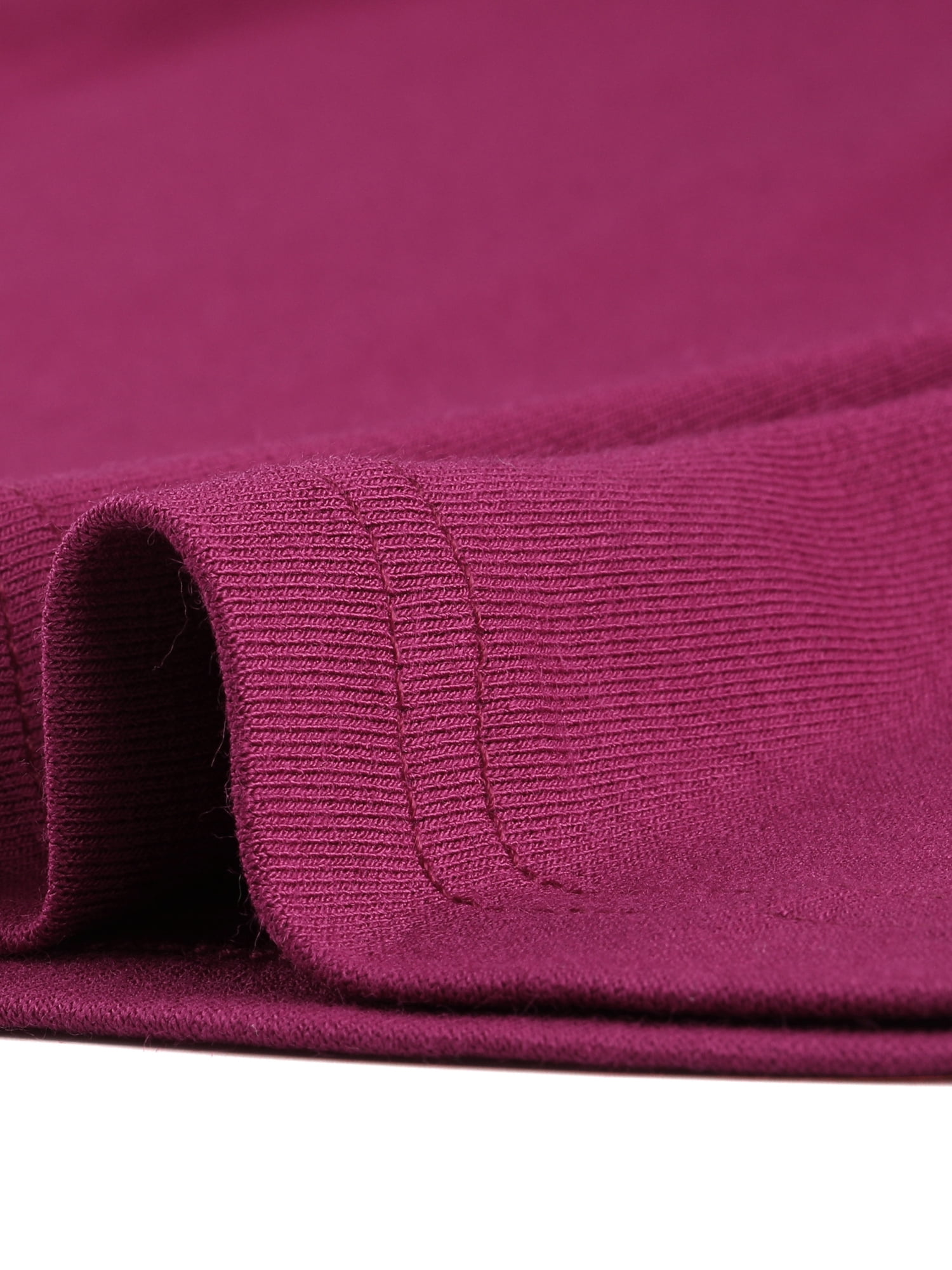 DARING DIVA Women's Slim Fit Pullover Boat Neck Stretchable T-Shirt XS Fuchsia
