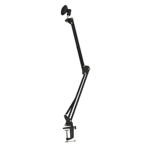 Microphone Arm, Adjustable Mic Stand Boom Arm Upgraded Heavy Duty Clamp for Most Mic