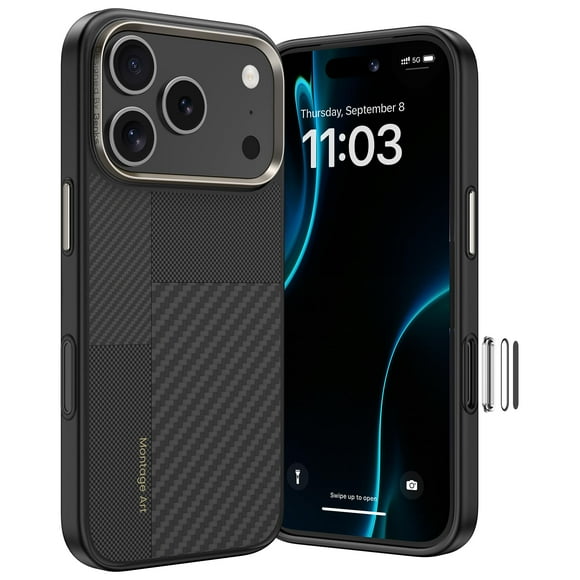 Funda BENKS ArmorPro para iPhone 17 Pro con Control de Cámara, MagSafe