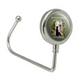 thumbnail image 2 of Nature is Calling and I Must Go Outhouse Labs Dogs Purse Bag Hanger Holder Hook, 2 of 5
