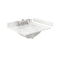 thumbnail image 3 of Beckett 24" Dark Gray Single Vanity & Giotto Quartz Top (3-Hole) & Black Trim, 3 of 5