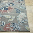 thumbnail image 4 of BoutiqueRugs Piers Coastal Area Rug - Outdoor Safe - Gray, Rust, Navy - 2' x 2'11", 4 of 7
