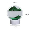 thumbnail image 3 of Sand Lamp Moving Art, Moving Sand Art, 7.87in 360° Rotating Hourglass Decoration, Art Sand Art Liquid Motion Living Room Bedroom Table Lamp Decoration（15ml）, 3 of 6