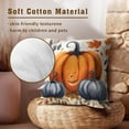 thumbnail image 6 of Fall Pumpkin Throw Pillow Covers - Autumn Pillow Covers 20x20 Inch Pumpkins Pillows Cases Halloween Maple Leaf Pillowcases Home Decorative for Sofa, 6 of 6