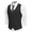 Black, variant on Men Linen 1920s Suit Vests Classic Fit Dress Waistcoat for Wedding Dinner Party