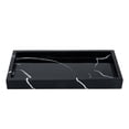 thumbnail image 4 of Marble Pattern Storage Tray Bathroom Toiletries Tray Sundries Storage Tray, 4 of 9