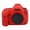 Red, variant on For Canon EOS 5DS Soft Silicone Protective Case