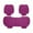 Purple, variant on Darzheoy Car Seat Covers Universal Seat Covers for Car Accessories with Storage Pockets, Car Front Seat Covers and Rear Cover for Automotive, SUV, Truck, and Van