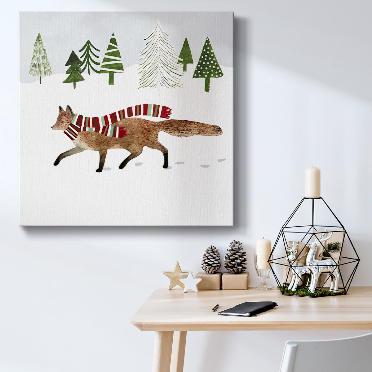Woodland Christmas II- Gallery Wrapped Canvas