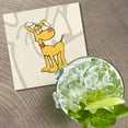 thumbnail image 2 of Inspector Gadget Cartoon Brain 4'' X 4'' Square Wooden Coaster, 2 of 3
