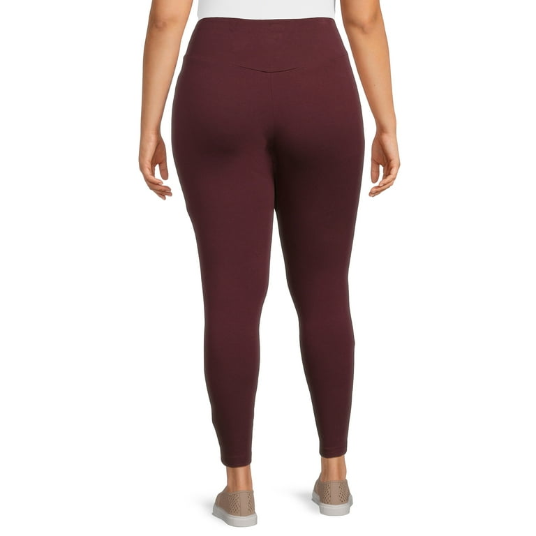 Terra & Sky Women's Plus Size Legging, Single and 2-Pack