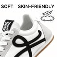 thumbnail image 5 of CHICVOMEY Sneaker for Men Rubber Sole Lightweight Non Slip Walking Shoes Retro Casual Comfortable Spring Summer Work Sneakers, 5 of 7