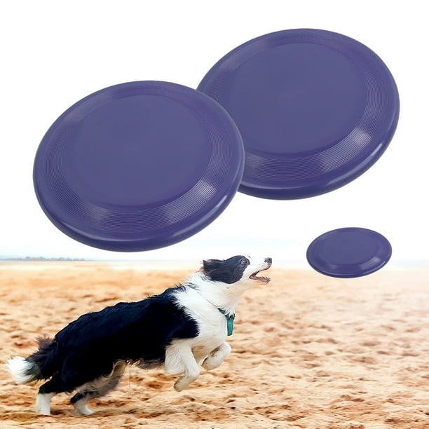 Pet Dog Frisbee, 2 Pack, 9 Inch Dog Frisbee, Pet Interactive Training