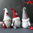 thumbnail image 5 of Prettyui The For Creative Faceless Hooded Doll Holiday Dwarf Santa Claus Plush Doll Decoration, 5 of 5