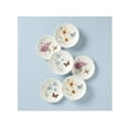 thumbnail image 4 of Lenox Butterfly Meadow 6-Piece Tidbit Plate Set, Porcelain, 4 of 9