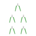 thumbnail image 2 of Soidarity Manicura Uña Cuticle Nipper Tijeras Removedor de piel muerta Mango de silicona Antideslizante Acero inoxidable Cuidado Trimmer Verde Type2 NO2, 2 of 6
