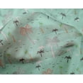 thumbnail image 3 of oneOone Silk Tabby Fabric Bird & Palm Tree Print Sewing Fabric BTY 42 Inch Wide, 3 of 4