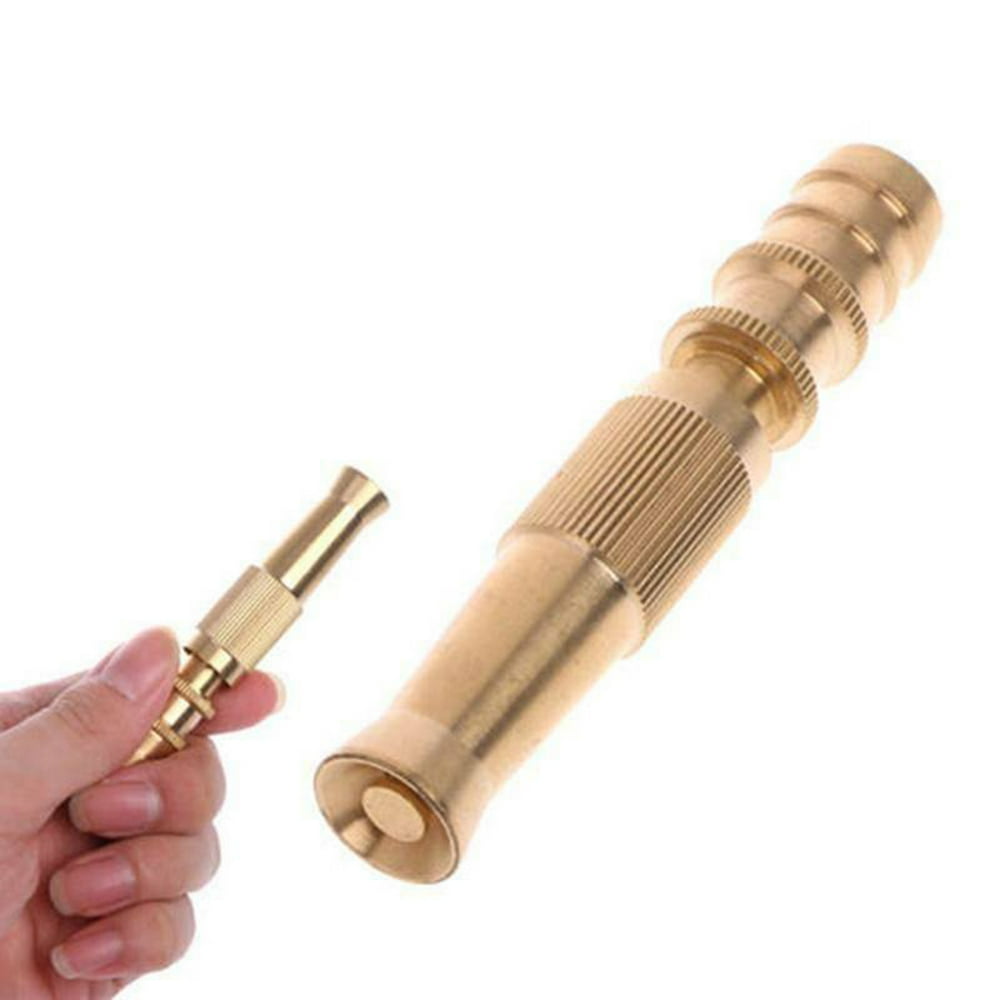 SPRING PARK High Pressure Water Spray Brass Nozzle Garden Hose Pipe