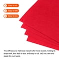 thumbnail image 4 of Uxcell Soft Felt Sheets Fabric Craft Sheet for DIY Hobby Decorate Red, 4 of 7