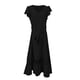 thumbnail image 5 of Vestido largo con cuello en V y encaje floral para mujer talla grande - Diseño fluido, tejido cómodo, primavera/otoño - Tallas S-XXL, versátil para fiestas, 5 of 5