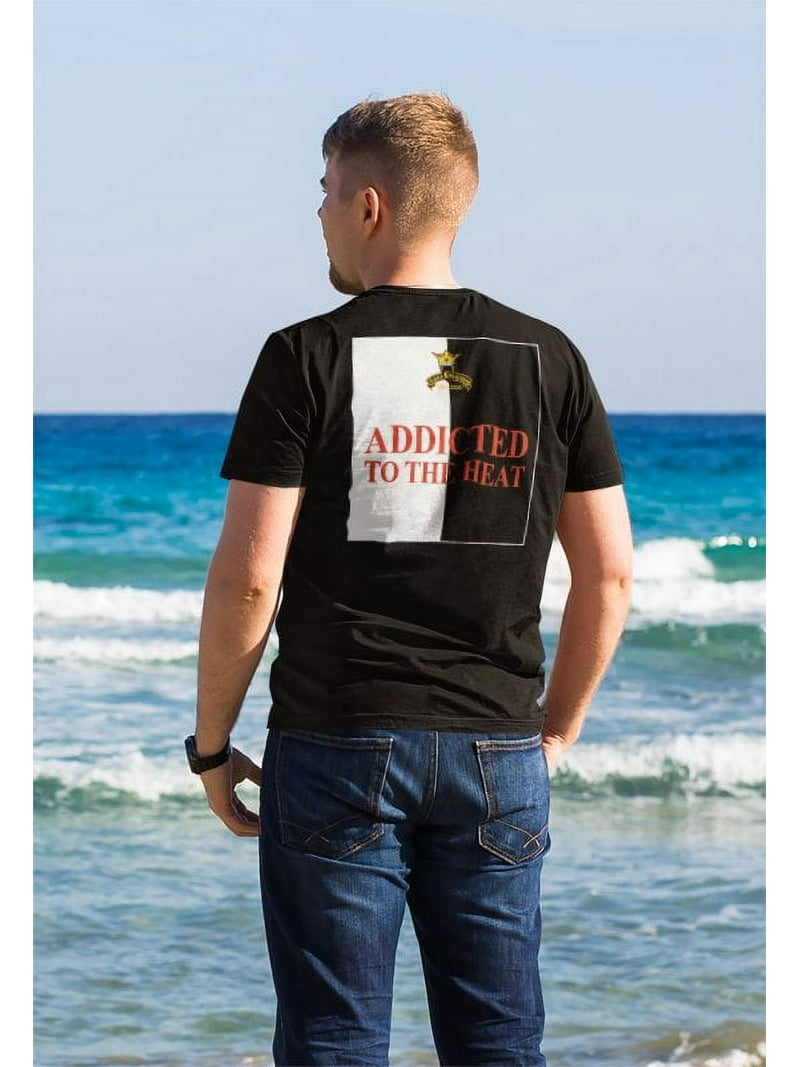 WWE Eddie Guerrero Scarface Addicted to the Heat Menâ€™s Black T