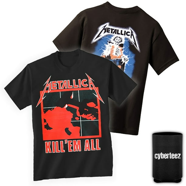 Cyberteez Metallica TShirt Kill Em All Album Cover TShirt + Coolie