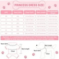 thumbnail image 2 of HQREA Dog Dresses Pet Dog Clothes Mesh Puppy Dog Princess Dresses for Birthday Wedding Christmas, 2 of 9