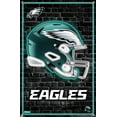 thumbnail image 4 of NFL Philadelphia Eagles - Neon Helmet 23 Wall Poster with Push Pins, 14.725" x 22.375", 4 of 4