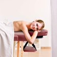 thumbnail image 4 of BestMassage Massage Bed Portable Massage Table 2 Folding with Non-Woven Bag for Spa Footmassage Facial CareSpa Tattoo,Burgundy, 4 of 7