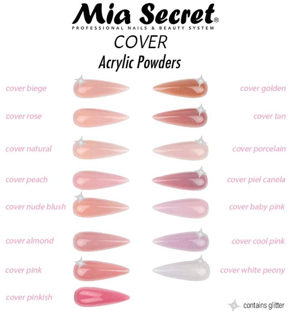 Mia Secret Cover Pinkish Acrylic Powder 5 LBS
