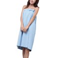 thumbnail image 4 of Soft Cotton Shower Spa Towel Bowknot Bath Robe Body Wrap for Women Ladies, 4 of 5