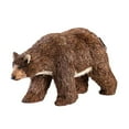 thumbnail image 1 of JINSIJU Straw Bear Model Palm Grass Standing Animal Figurine Ornament, 1 of 3
