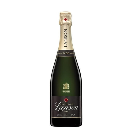 Pack de 2 Champagne Lanson Blanck Label C/E 750 ml
