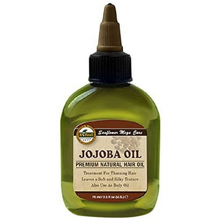 Difeel Premium Natural Hair Oil - Jojoba Oil 2.5 oz.