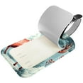 thumbnail image 2 of Square 2Pack PU Leather Jungle Elk Cruise Luggage Tag with Privacy Cover and Name ID Tag for Travel Handbags Backpacks Luggage Tags, 2 of 6