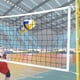 thumbnail image 1 of Red de voleibol deportiva al aire libre con cable de acero Red de voleibol profesional blanca, 1 of 9