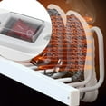 thumbnail image 2 of Electric Shoes Drying Rack, Removable Energy Saving Waterproof Switch 33.9 X 5.1 X 11 In Boot Rack, Wall Mounted Heating Temperature For Socks Home US Plug 110V, 2 of 8