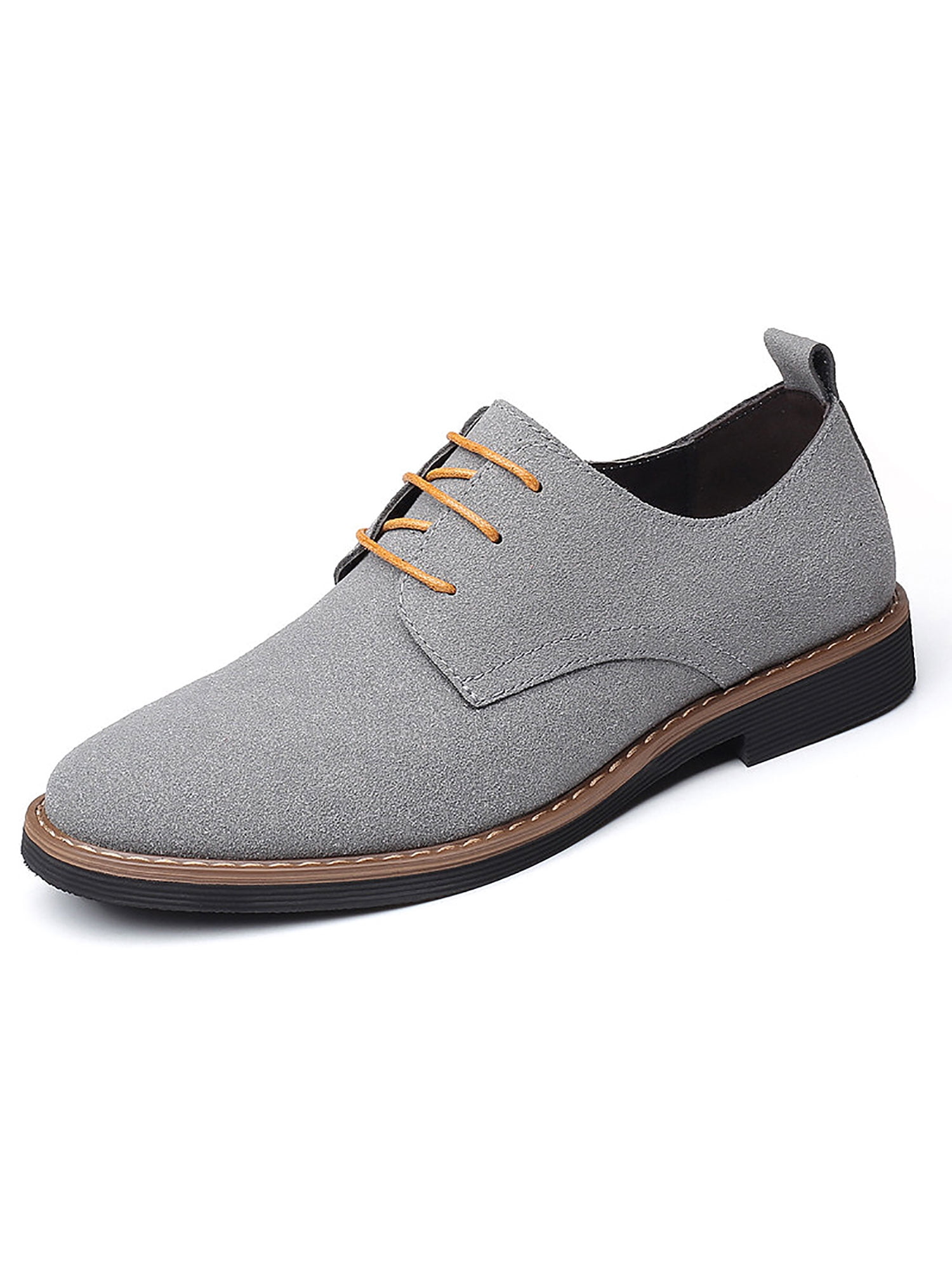 Comfortable and Wearable Soles Convenient Lightweight and Simple Comfortable Mens Oxford Shoes Mens Formal Shoes with Style PU Leather Round Head Shoes Comfortable and Wearable Soles Convenient Lightweight and Simple Comfortable Mens Oxford Shoes Mens Formal Shoes with Style PU Leather Round Head Shoes