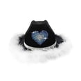 thumbnail image 1 of Product Classification Cowboy Hat For Kids | Heart Theme Casual Style For Parties And Everyday Wear, 1 of 5